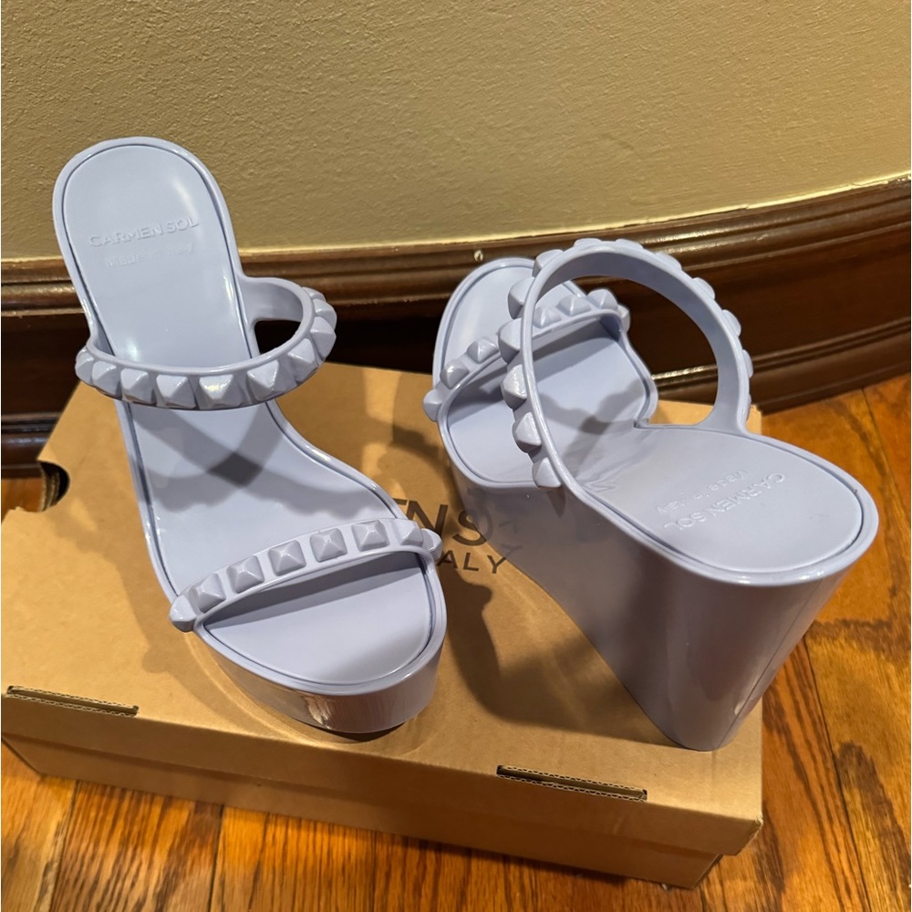 Carmen Sol Rubber Shoes 
NEVERWORN 
With Box and Shoe covers 
Size 9
